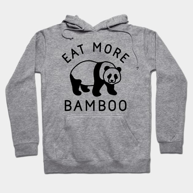 Eat More Bamboo Hoodie by TroubleMuffin